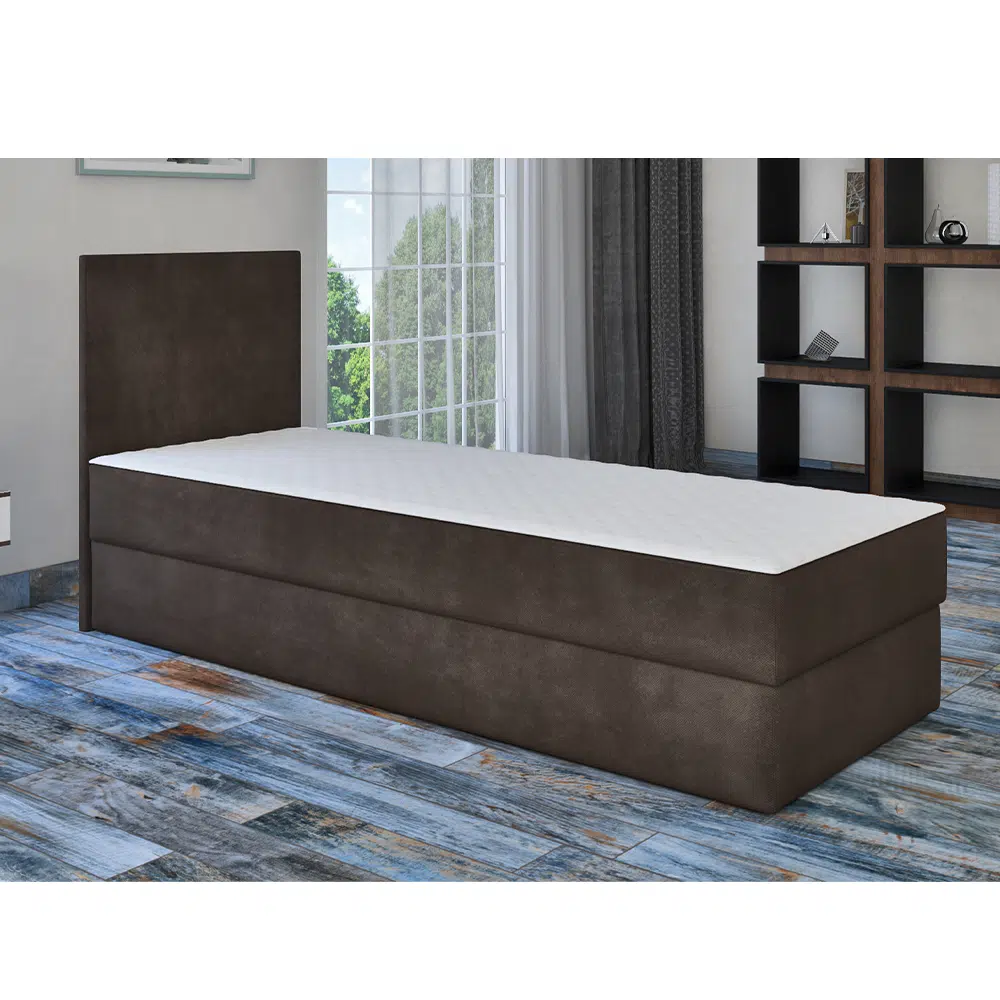 Άγνωστος Κρεβάτι υφασμάτινο Box spring,&quot;Smart&quot; 100/200