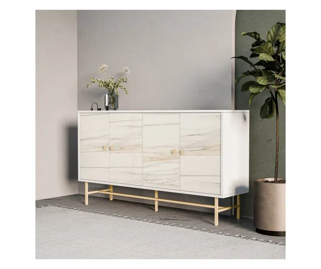 Συρταριέρα Diamond 4648 , 144,8x35x79, Genomax