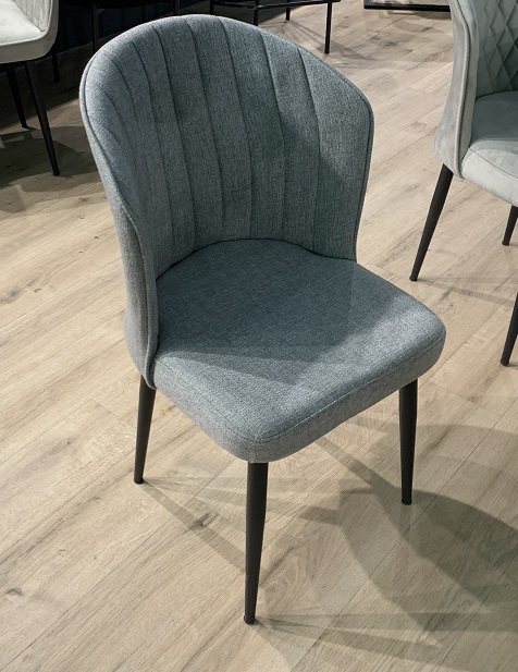 Καρέκλα Υφασμάτινη Γκρί Ανοιχτό, Roma, All4home