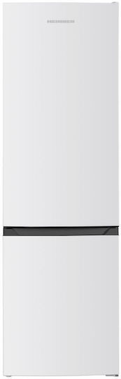Ψυγειοκαταψύκτης 262lt Υ180xΠ55xΒ56εκ. Λευκός HC-HM262E++ ,Heinner