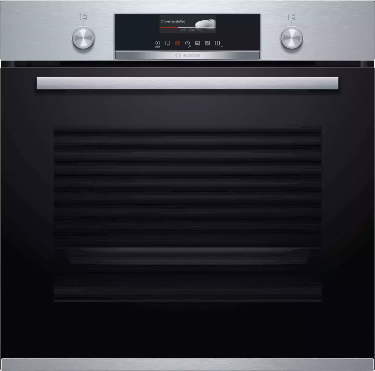 BOSCH Φούρνος άνω Πάγκου 71lt χωρίς Εστίες, HBG579BS0, 59,5x59,4x54,8 εκατ.,Bosch