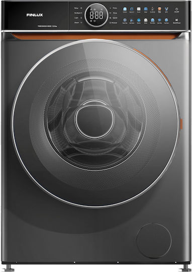 Πλυντήριο ρούχων Finlux FWM10HIGH14END, 10,00 kg, 1400 στροφές/λεπτό, A, Inox