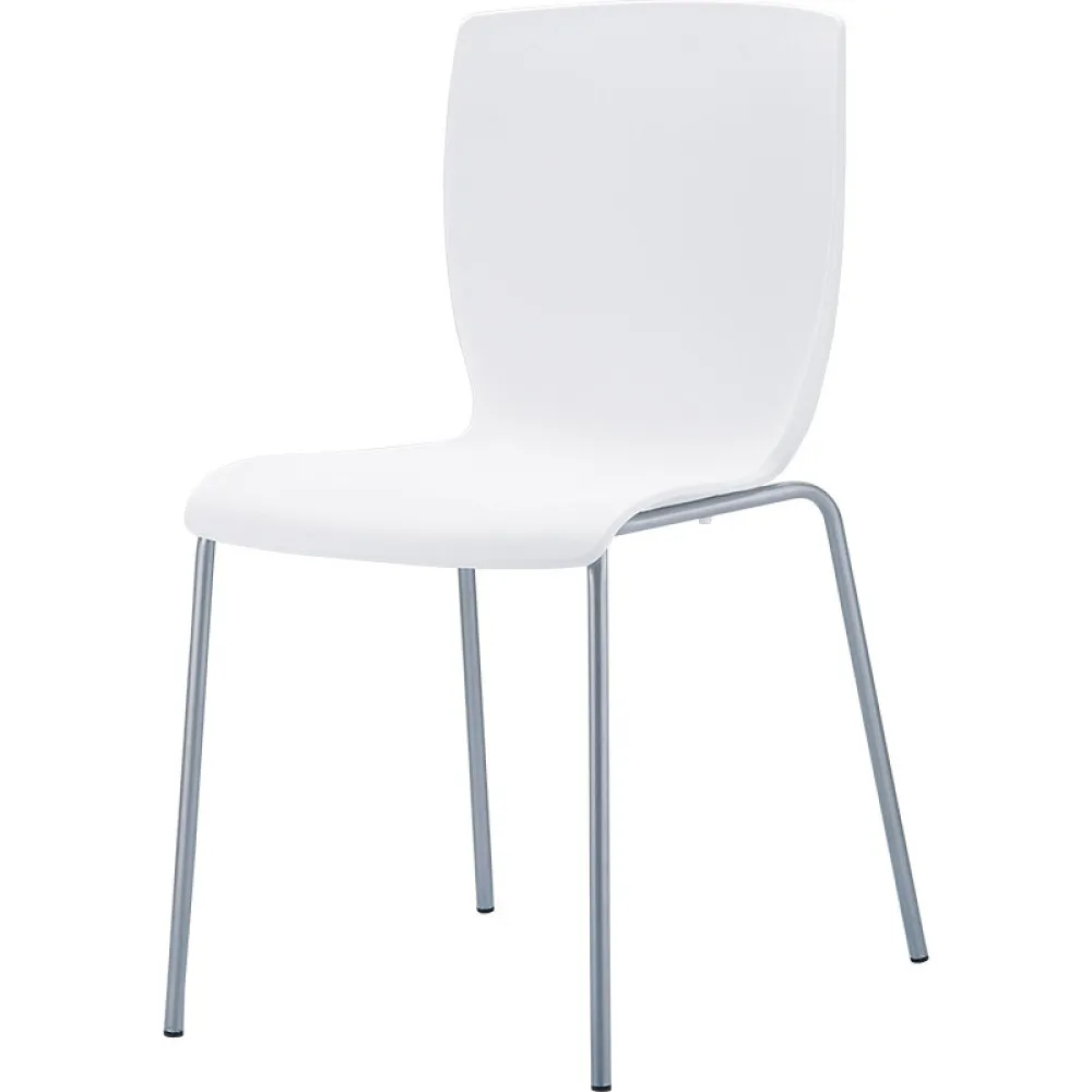 Genomax Καρέκλα Mio, Λευκό 47x50x80 εκ, Genomax