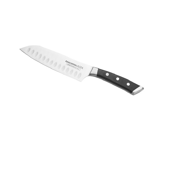Μαχαίρι Santoku από Ανοξείδωτο Ατσάλι 18cm AZZA