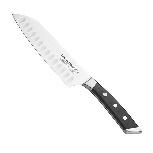 Μαχαίρι Santoku από Ανοξείδωτο Ατσάλι 14cm Azza Tescoma