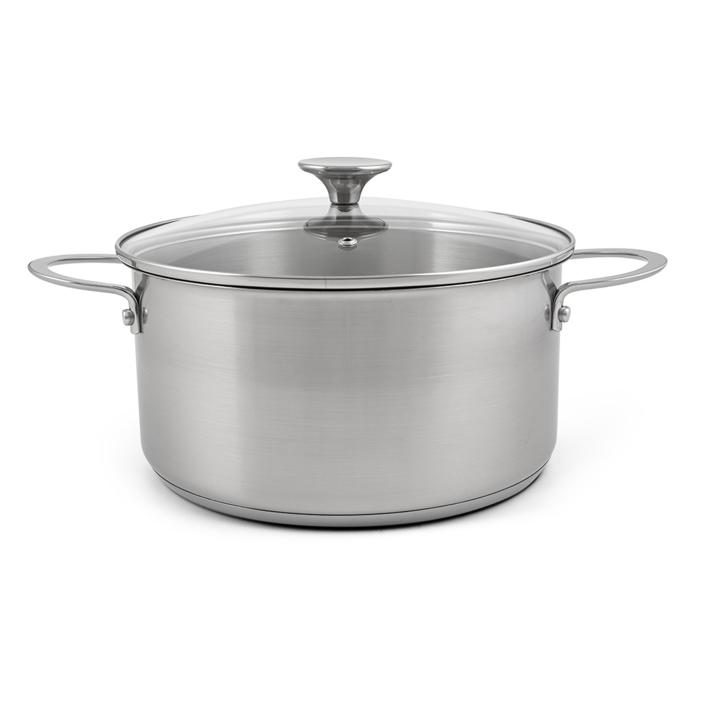 Βαθιά Ανοξείδωτη Κατσαρόλα 5.3lt / 24cm FR-2486 Vienna Luigi Ferrero