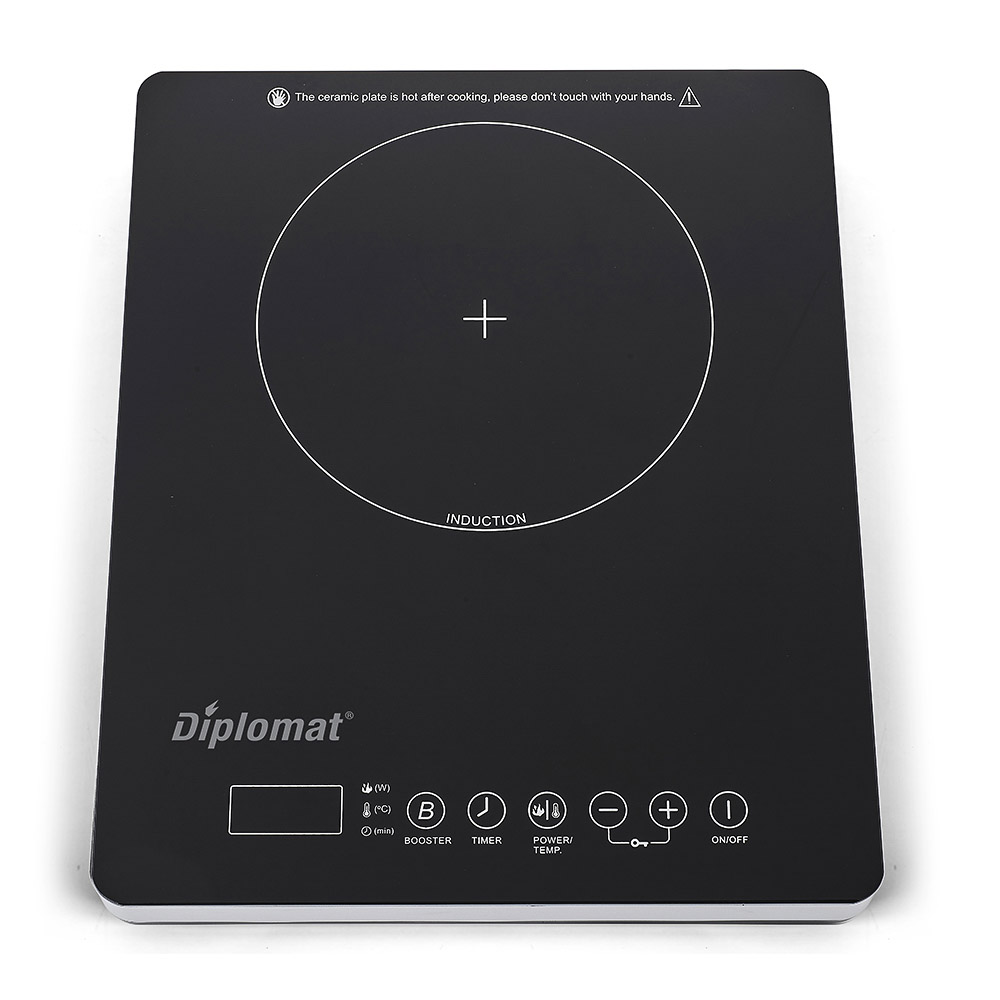 Επιτραπέζια Εστία Επαγωγική Μονή Μαύρη DGX2020I Diplomat