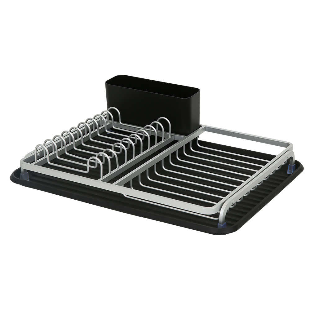 Πιατοθήκη Μεταλλική σε Γκρι Χρώμα 43x32x12cm FR-3932A Luigi Ferrero