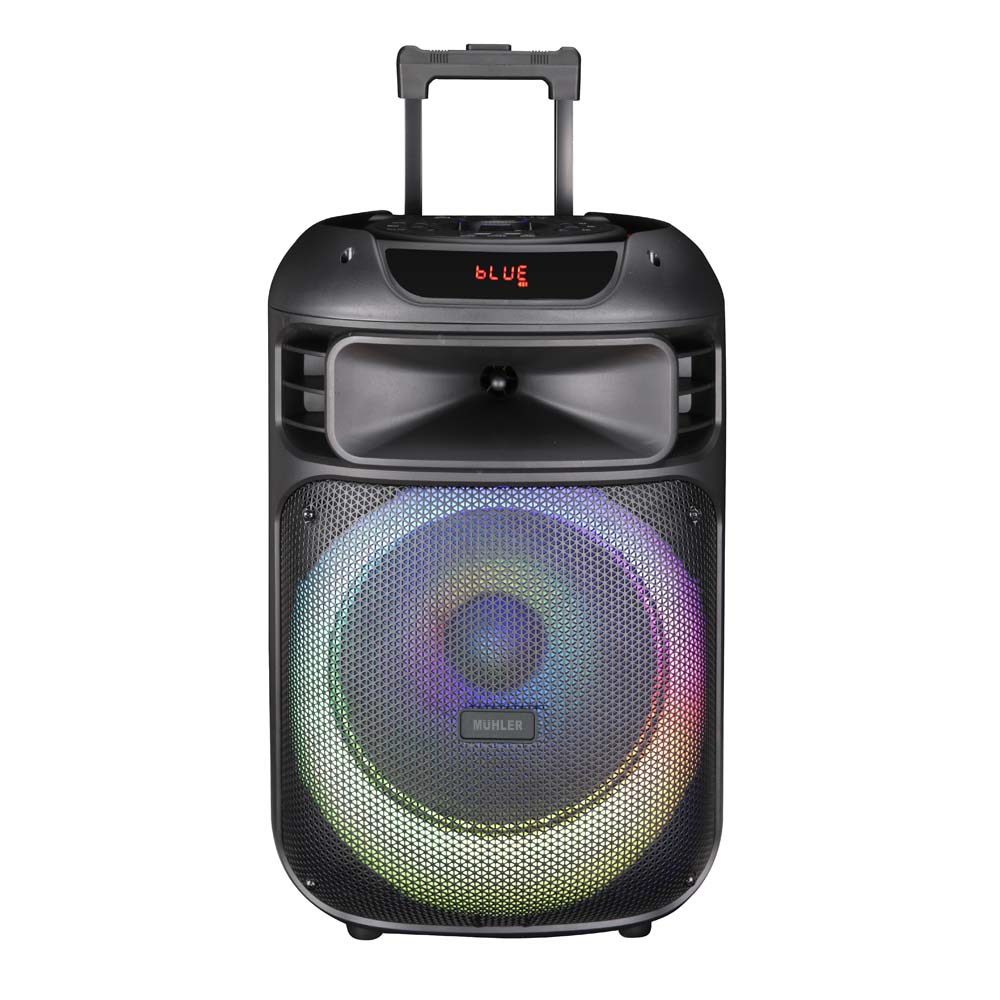Ηχείο με λειτουργία Karaoke σε Μαύρο Χρώμα Active Speaker Muhler MAX333XR