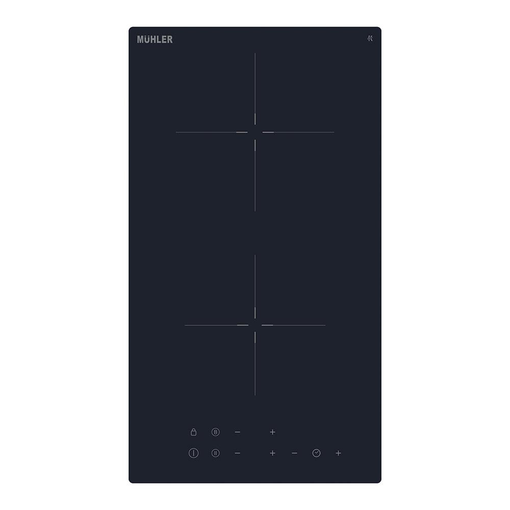 Κεραμική Εστία Αυτόνομη με Λειτουργία Κλειδώματος 28.8x52εκ. CHP21I Muhler