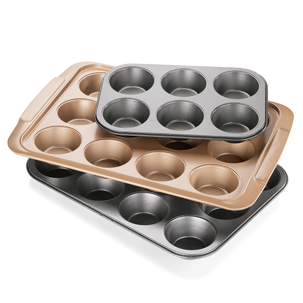 Φόρμα Ζαχαροπλαστικής για Cupcakes/Muffins 6 Θέσεων Delicia, Tescoma
