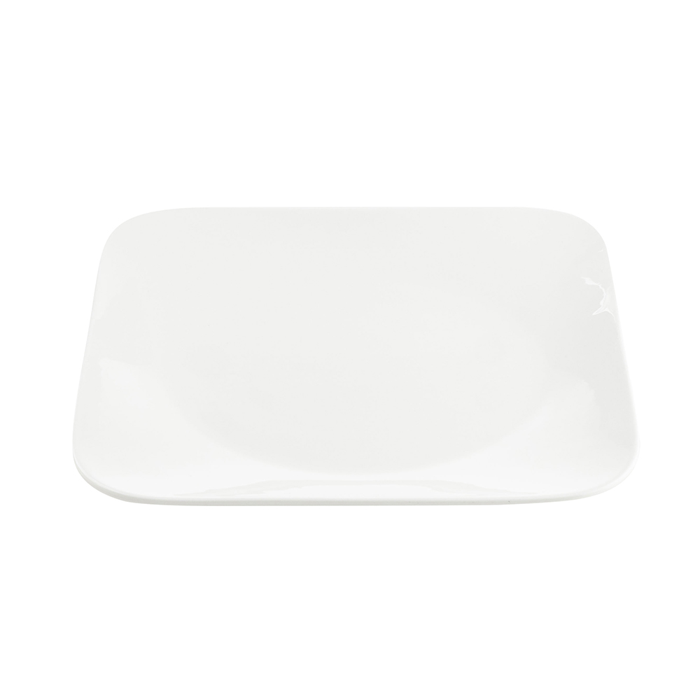 Πιάτο Ρηχό από Πορσελάνη Λευκό με Διάμετρο 25.5cm LF Corinna Luigi Ferrero