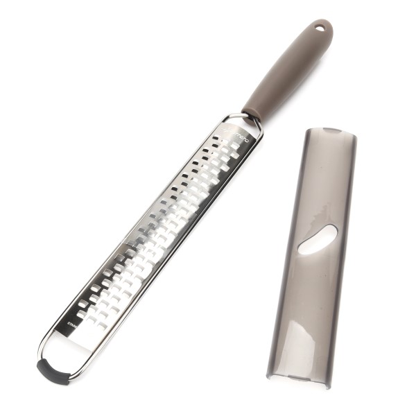 Τρίφτης Εσπεριδοειδών από Ανοξείδωτο Ατσάλι Λευκός Acid Etched Sharp Grater Luigi Ferrero Norsk FR-1994