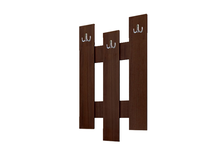 Κρεμάστρα Εισόδου μελαμίνης Hanger 3 Βέγγε, 60/9/100, Genomax