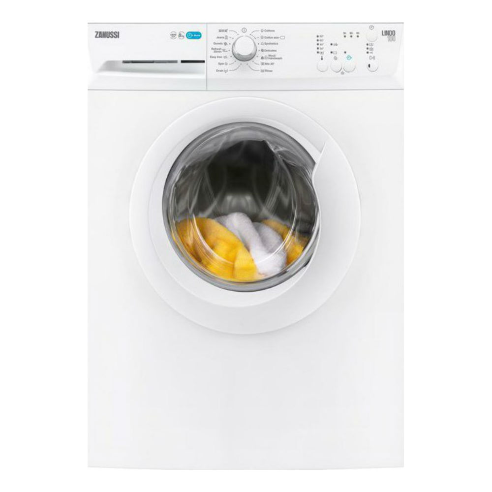 Zanussi Πλυντήριο ρούχων 8kg, ZWF81240W, Zanussi