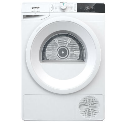 Gorenje Στεγνωτήριο με αντλία θερμότητας 8kg Α++, DE82/G, Gorenje