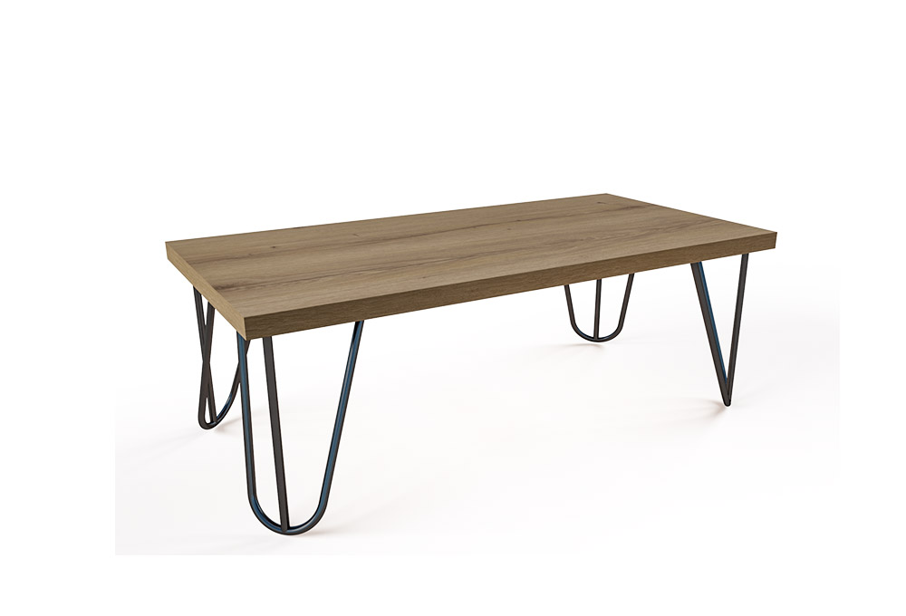 All4home Τραπέζι σαλονιού Germinia, 120x60x40 εκ.