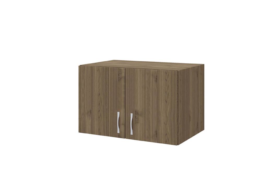 Προέκταση Ντουλάπας, 1211004 Καρυδί, 53x50x80, Genomax