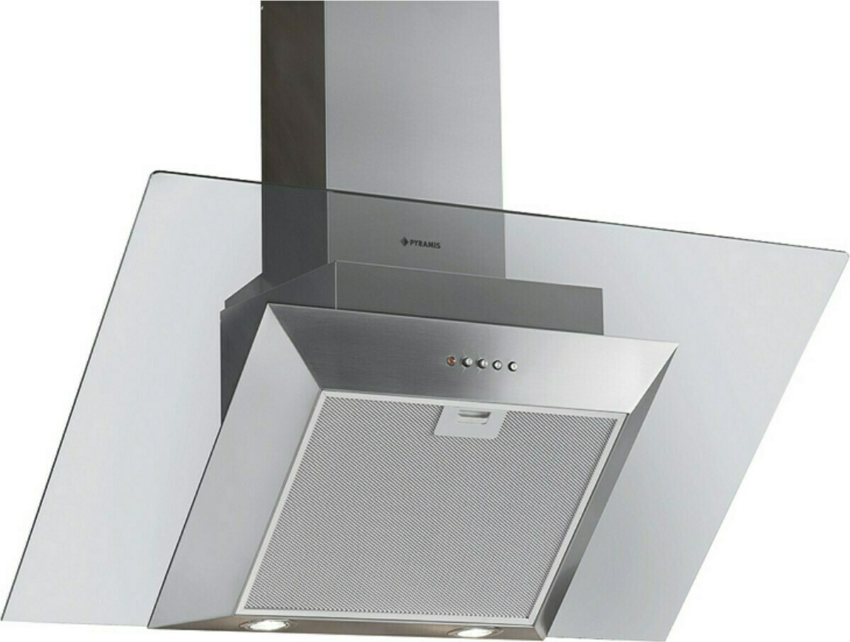 Pyramis Απορροφητήρας Pyramis Affiuso Premium Καμινάδα 90cm Inox 065021901