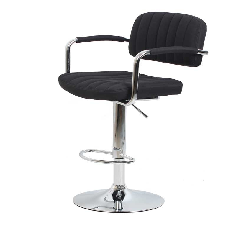 Σκαμπό μπάρ Ύφασμα, Calypso 13, 52/50/113 εκ. Genomax – Γκρι