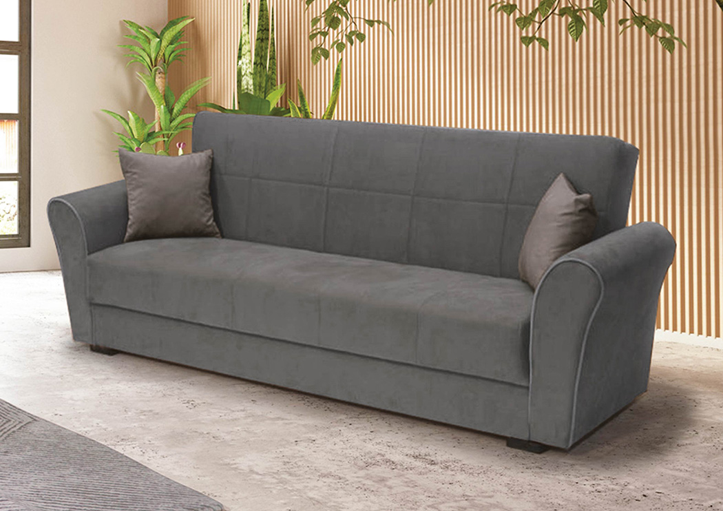 Κρεβάτι Καναπές Jacqueline, No 3,235/85/90 εκ. Genomax