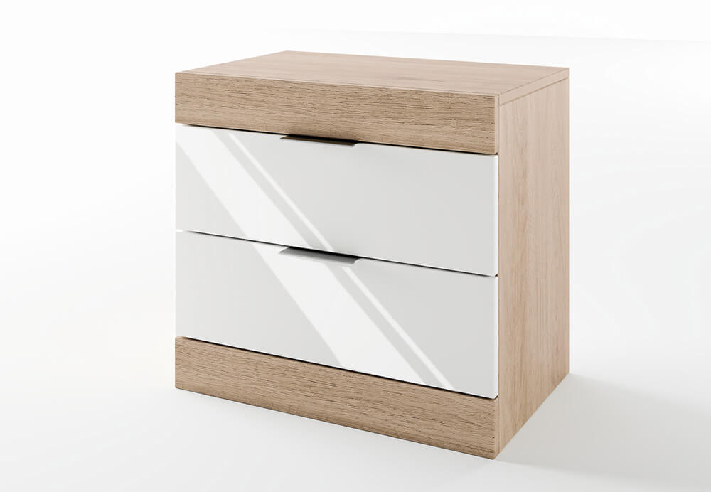 Κομοδίνο, Σόνομα/Λευκό ,1213074 , 50x35x51. Genomax