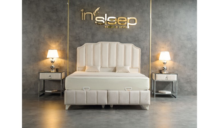 Κρεβάτι υφασμάτινο Marvel με αποθηκευτικό χώρο, 90x190 εκ., All4home