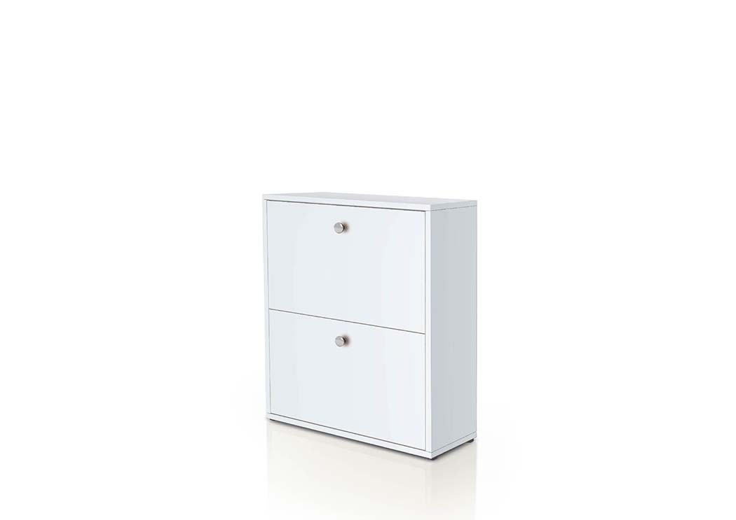 Genomax Παπουτσοθήκη 210 Λευκή, 67x20x83, Genomax