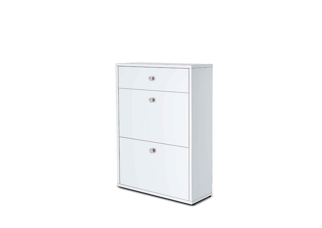 Genomax Παπουτσοθήκη 221 Λευκή, 67x28x99, Genomax