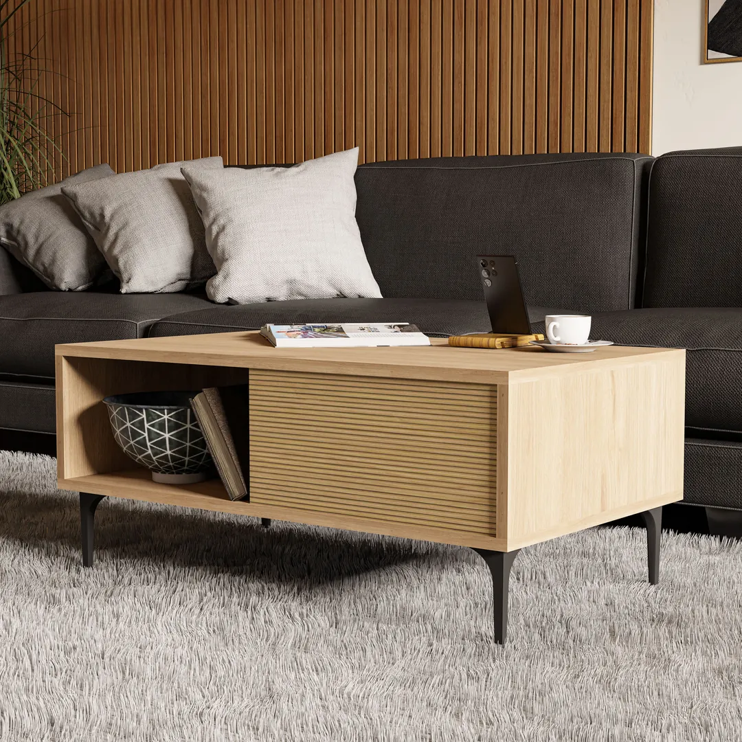Τραπέζι Σαλονιού Orta Sehra Vision 2092 90x54x40,6 Εκ., All4home