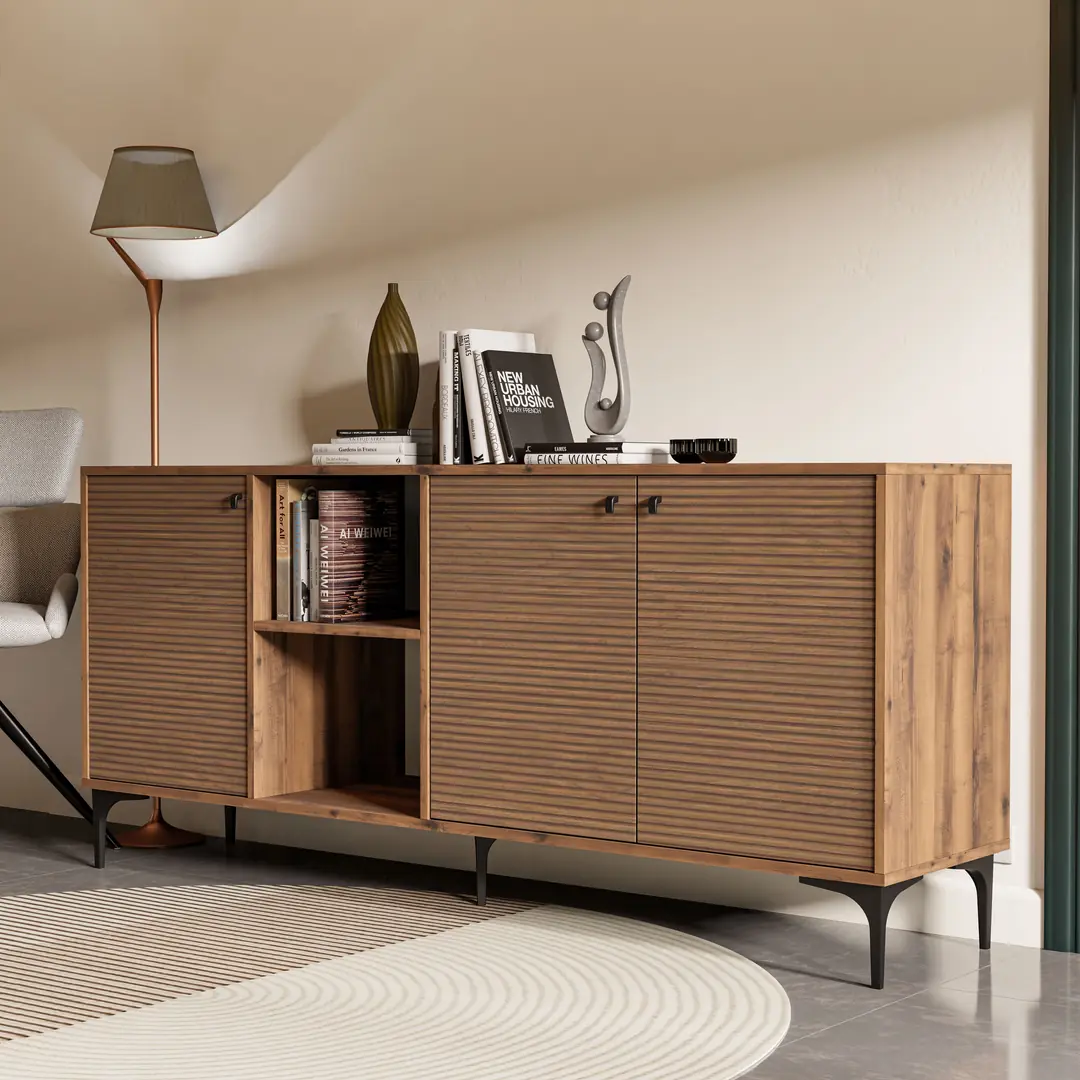 Μπουφές 1680 Vision, Π180xΜ45xΥ80 εκ., All4home