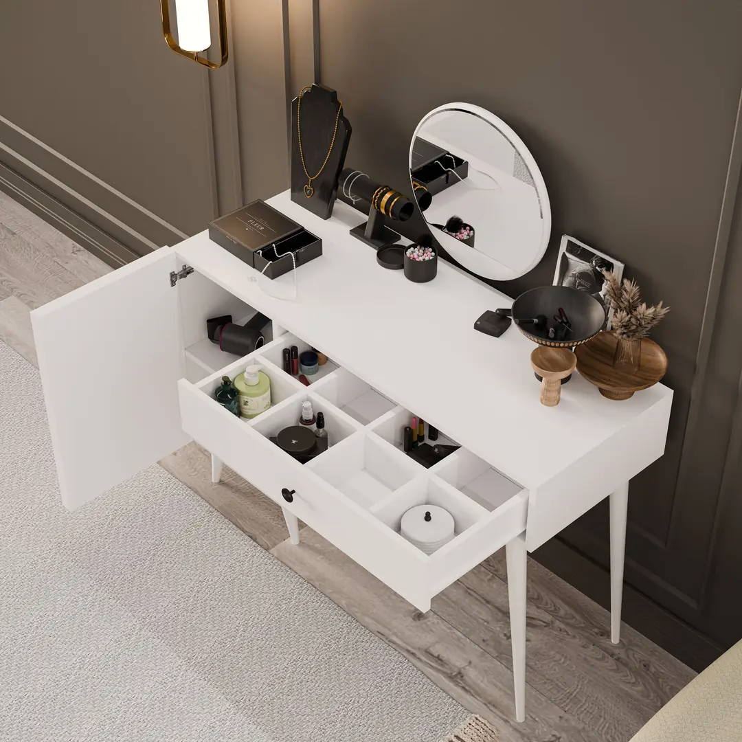 Τουαλέτα με καθρέφτη , 2240 Love , 120 x 45 x 79,50 εκ., All4home