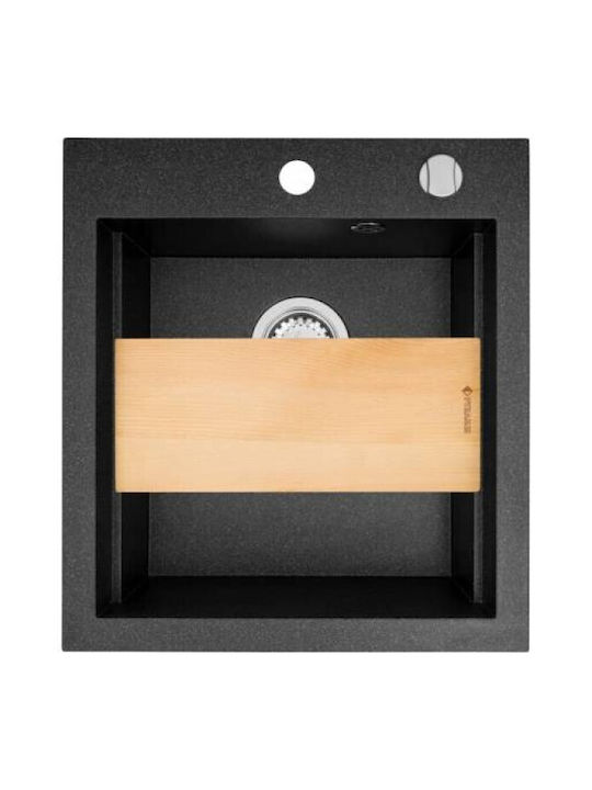 ΝΕΡΟΧΥΤΗΣ PYRAGRANITE SIROS 57x51,5 1B GRAPHITE CARBON