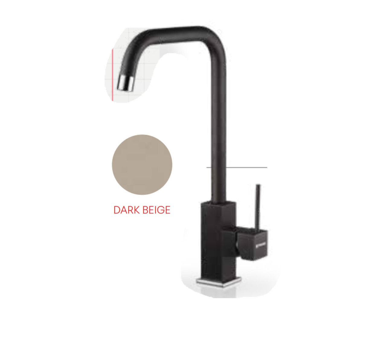 ΜΠΑΤΑΡΙΑ ΚΟΥΖΙΝΑΣ ADELITA GRANITE DARK BEIGE