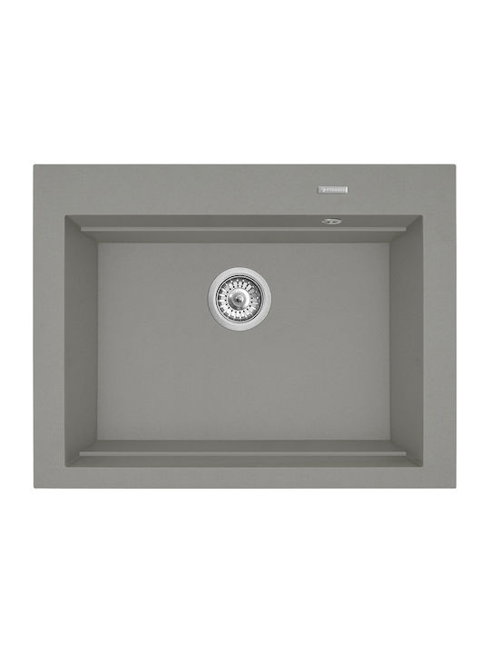 ΝΕΡΟΧΥΤΗΣ PYRAGRANITE SIROS 67x51,5 1B GRAPHITE CARBON