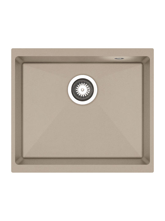 ΝΕΡΟΧΥΤΗΣ PYRAGRANITE ITHAKA 50x40 1B UM DARK BEIGE