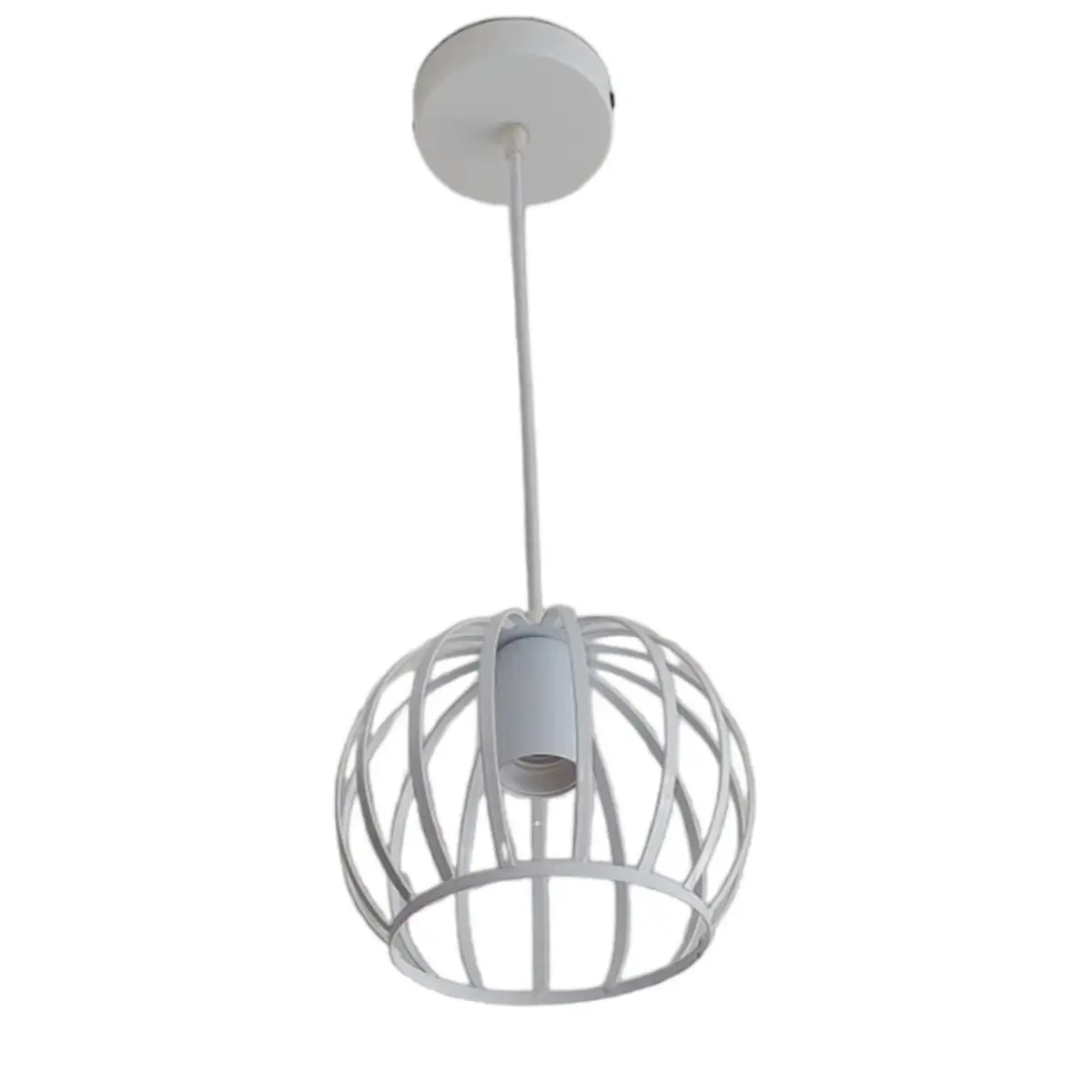 Κρεμαστό φωτιστικό οροφής σχήμα σφαιρικό σε λευκό χρώμα E27 C10 Sphera 1