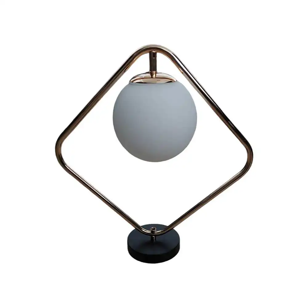 Επιτραπέζιο φωτιστικό - πορτατίφ με λάμπα G9 σε χρυσό γυαλιστερό χρώμα Serenity 10