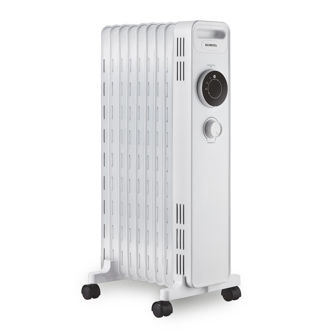 Καλοριφέρ Λαδιού Kumtel KUM-1225S White