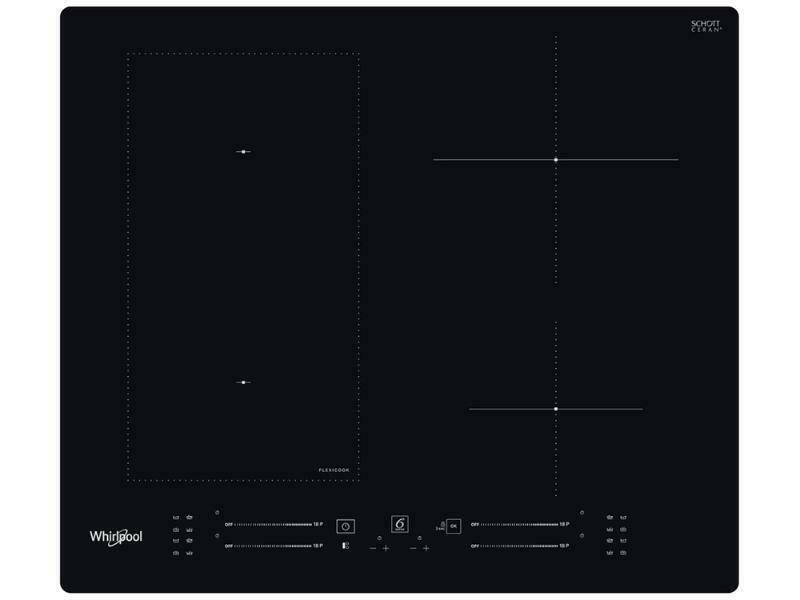 Εστία Αυτόνομη Επαγωγική, WL S7960 NE, Black, με Λειτουργία Κλειδώματος, 59x51εκ., Whirlpool