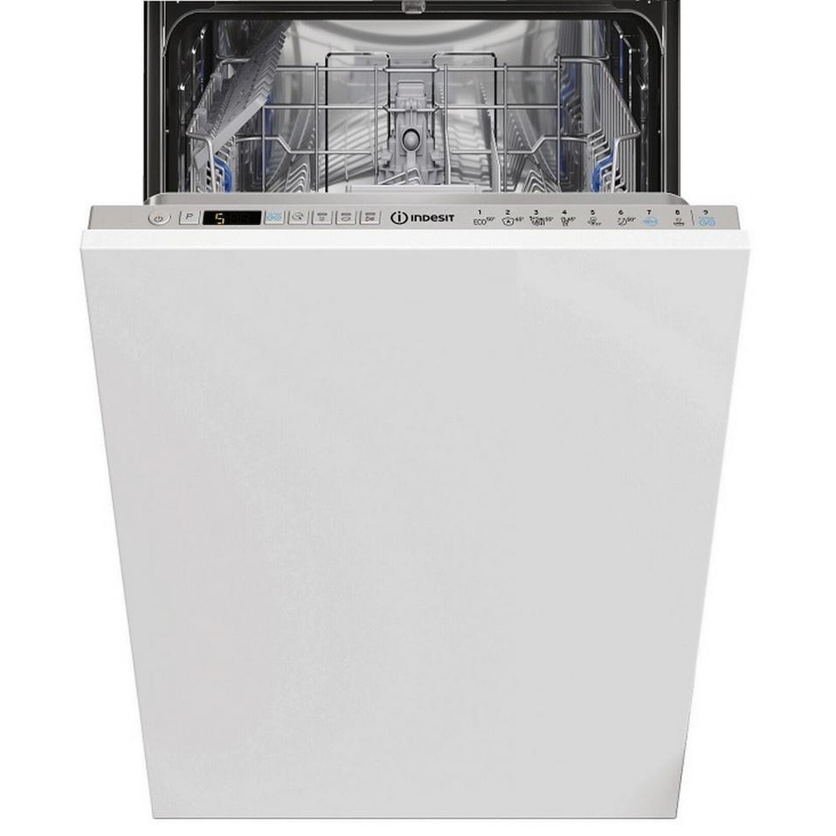 Πλήρως Εντοιχιζόμενο Πλυντήριο Πιάτων για 10 Σερβίτσια, DSIO 3M24 C S , Π44.8xY82εκ., E, Indesit