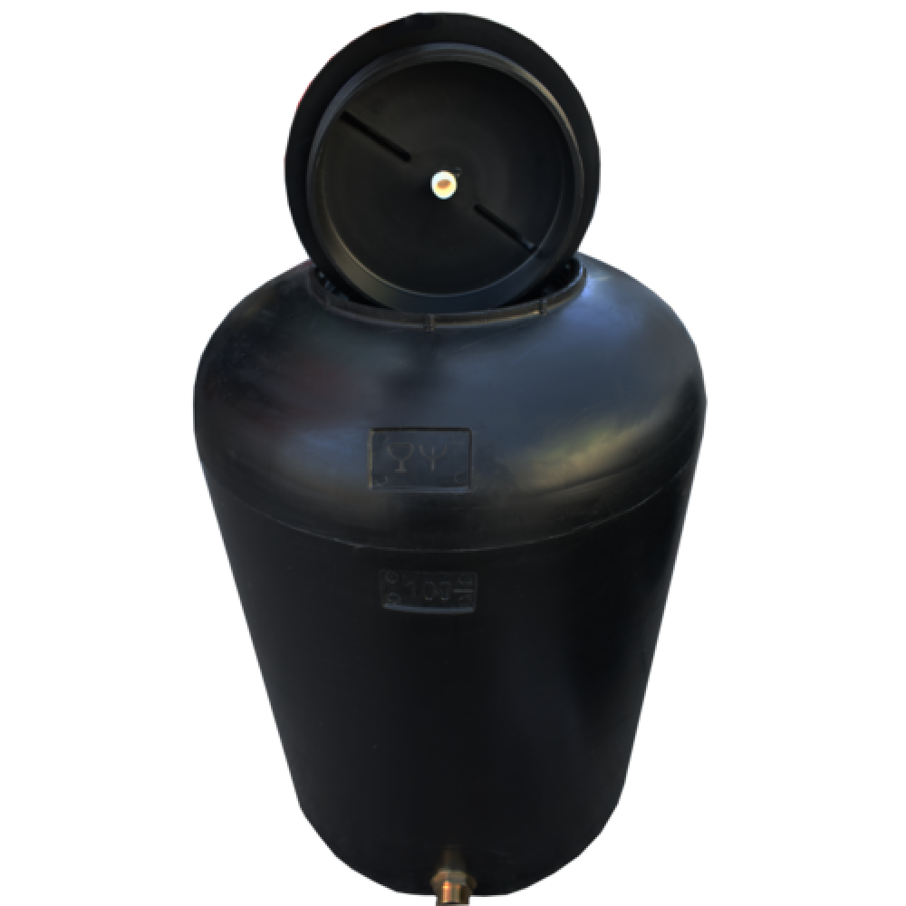 Δεξαμενή πλαστική κατακόρυφη κυλινδρική βαρέος , S6 ECO-S 100lt ,mythrem