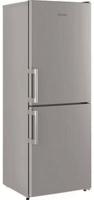 Ψυγειοκαταψύκτης, IB55 532 X, 229lt, Υ152.5xΠ54xΒ57εκ., Inox, E, Indesit