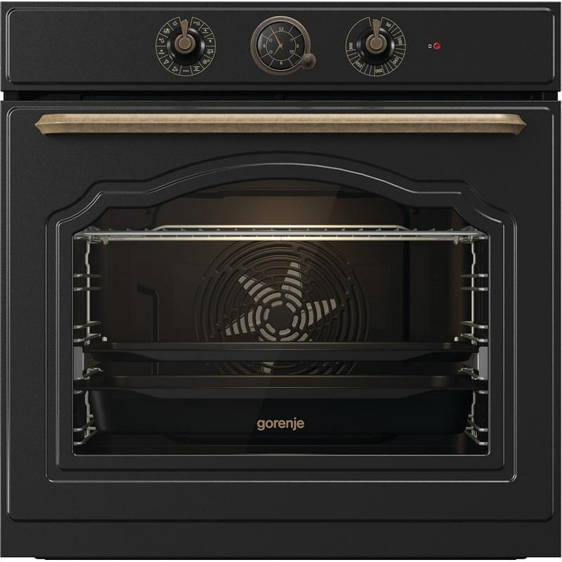 Pyramis Φούρνος άνω Πάγκου χωρίς Εστίες ,BOS67372CLB ,77lt, Μαύρος , Gorenje, 34061901