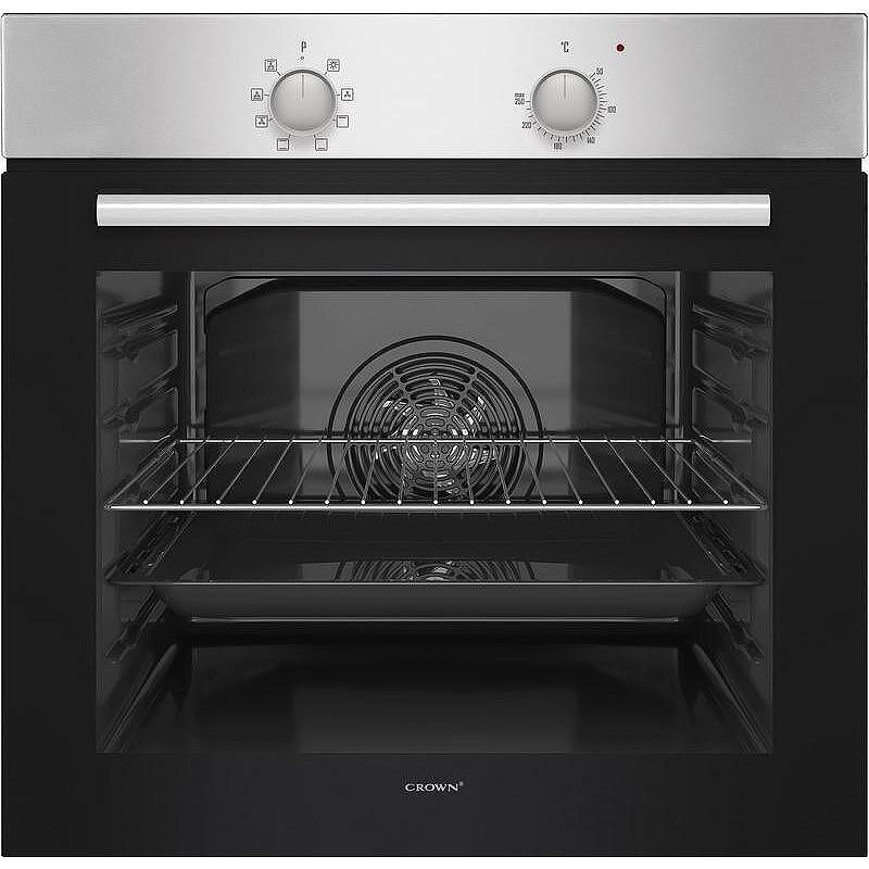 Εντοιχιζόμενος φούρνος FCM 810A IX, 73 λίτρα,Crown
