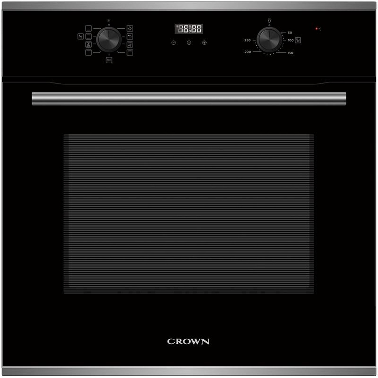 Φούρνος άνω πάγκου, 70lt, Π59.5 Υ59.5 Β55.5 εκ. ,FCM 900 D BX, Crown