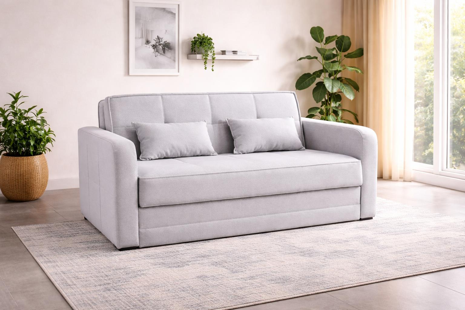 Διθέσιος Καναπές-κρεβάτι DAFNE 1, Νο 51-002, κωδ. 2770000054, All4home