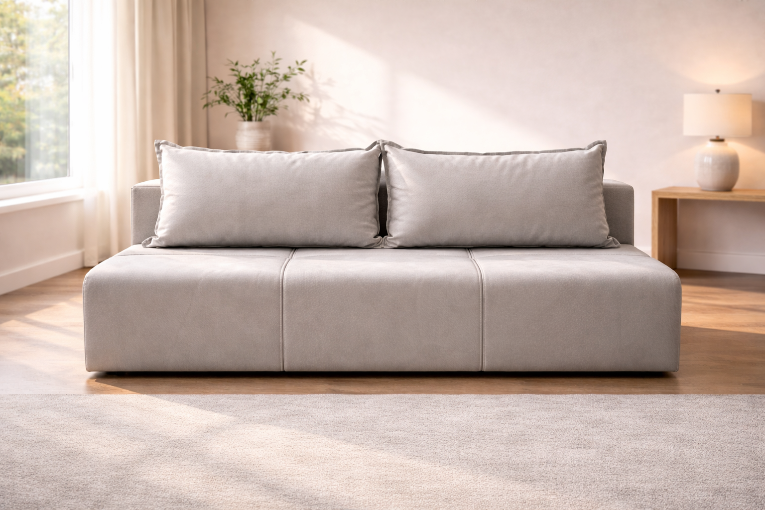 Καναπές κρεβάτι, Palermo,χωρίς μπράτσα, με αποθηκευτικό χώρο, pixel, No 202