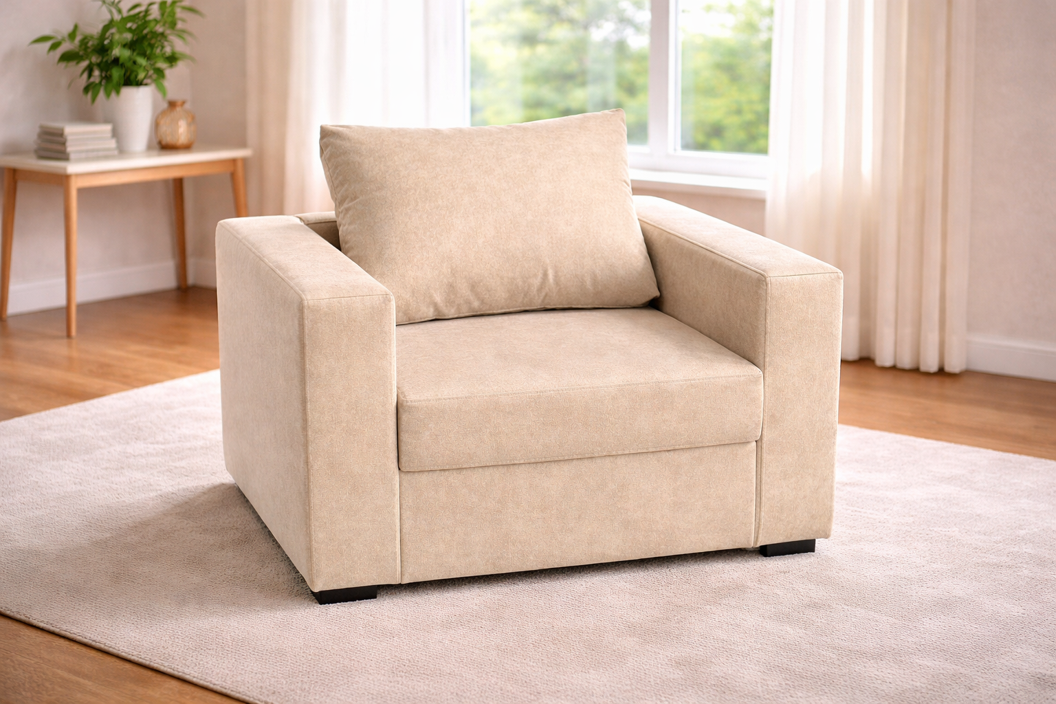 Πολυθρόνα, Serenata, Μήκος 96 χ ύψος 76 χ Βάθος 86 εκ. Silk