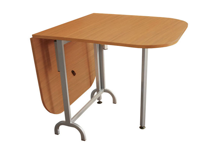 Τραπέζι κουζίνας πτυσσόμενο 26-142/77/80 εκ. Geno Καρυδί, Genomax